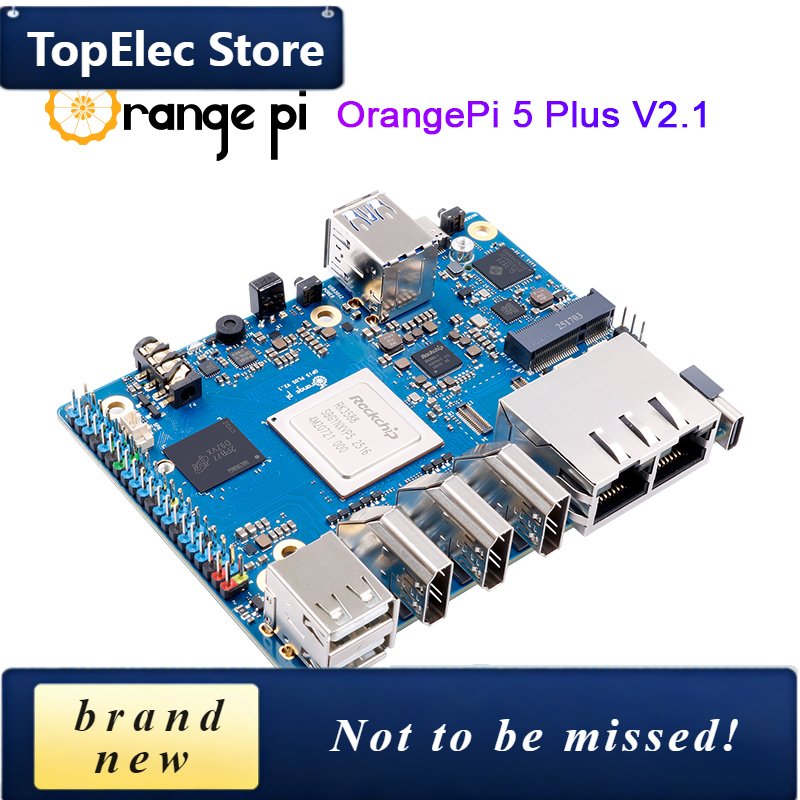 Rockchip Rk3588 Development Board - TopElec Orange Pi 5 Plus Mini