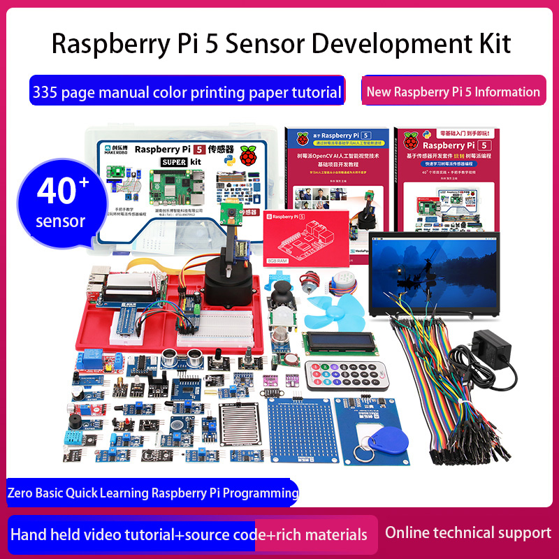 Raspberry Pi 5 Sensor Developm - Raspberry Pi 5 8Gb Board ulasan dan harga